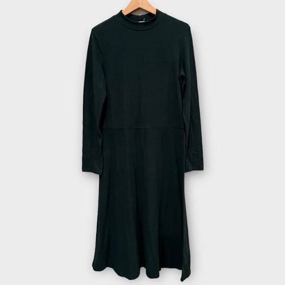 NWT Vince Mock Neck Long Sleeve A-Line Dress Size Large - Picture 9 of 9